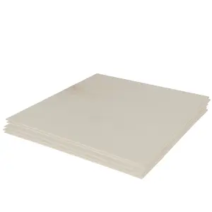 Pack of 5 Laser Plywood Poplar Sheets 400mm x 400mm x 3mm