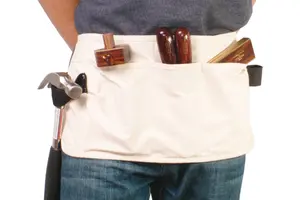 Planet Cotton work pouch with hammer loops