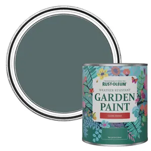 Rust-Oleum Deep Sea Gloss Garden Paint 750ml