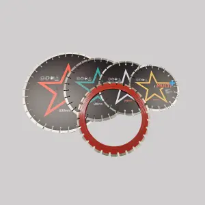 STAR+ 150mm Dia Granite Diamond Blade 10mm High Segment