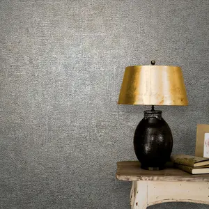 Galerie Perfecto 2 Grey Blue Rustic Texture Textured Wallpaper