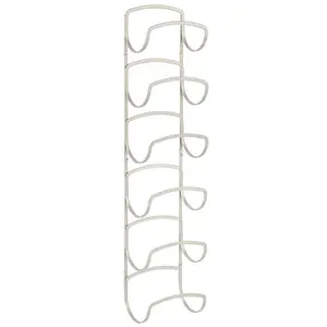 Shofner 4 Wall Towel Rack Matt Silver