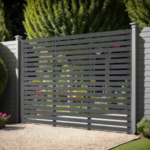 Wood Panels for Garden Pravacy Wall Fence Panelling 180cm W x 180cm H