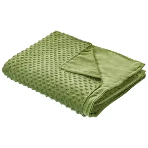 Weighted Blanket Cover CALLISTO 100 x 150 cm Green