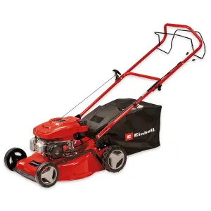 Einhell 46cm Petrol Lawnmower Self Propelled Rotary 4-Stroke 2000W With 65L Grass Box GC-PM 46/5 S