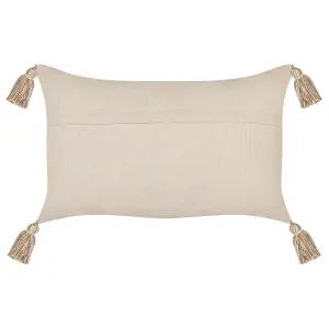 Throw Cushion INCANA Boucle 30 x 50 cm Geometric Beige