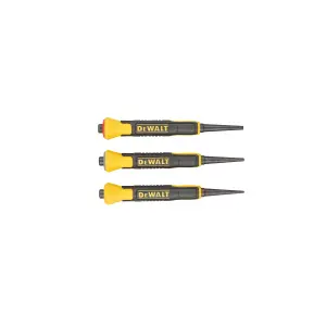 DeWalt 3 piece Nail Punch set