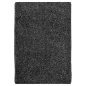 Shaggy Rug Dark Grey 120x170 cm Anti Slip