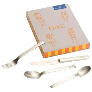 One 4 Piece Cutlery Set, Service for 1