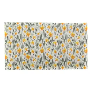 Daffodil Pattern Doormat (70 x 40cm)