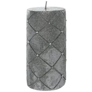 Pillar Candle 15cm H x 7cm W x 7cm D