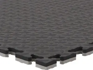 Bigdug 20mm EVA Jigsaw Gym Mat | 1000 X 1000mm | Black & Grey