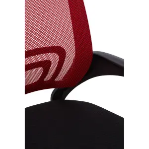 Maison by Premier Red Home Office Chair