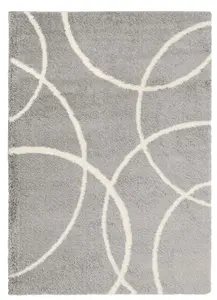 Snug Collection Shaggy Rugs Bubbles Design   I110A