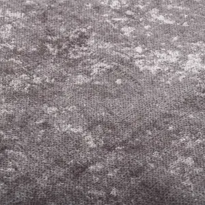 Rug Washable Grey 120x170 cm Anti Slip