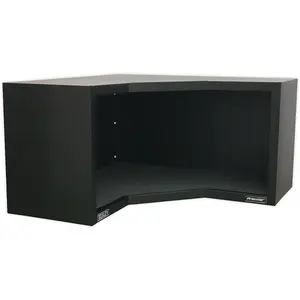 930mm Heavy Duty Modular Corner Wall Cabinet with Steel Fixings for Stability