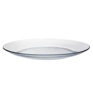 Duralex - Lys Glass Dinner Plates - Tempered, Heat Resistant - 235mm - Pack of 6