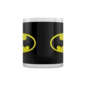 Batman Logo Mug Black/Yellow (One Size)