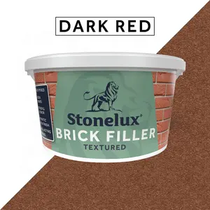 Stonelux Brick Repair Filler 3.5kg Dark Red Filler Brick Effect Filler