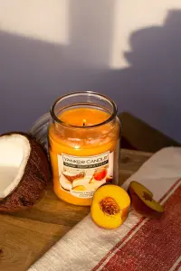 Yankee Candle Large Jar Candle - Coconut Peach Smoothie