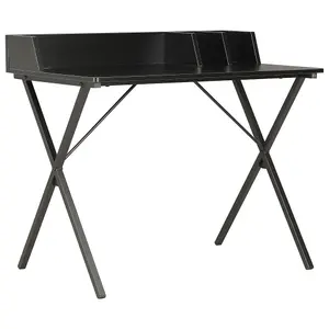 Berkfield Desk Black 80x50x84 cm