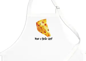 Purely Home Food Pun Novelty Kitchen Apron - Cooking & Baking Gift - Have a Grate Day