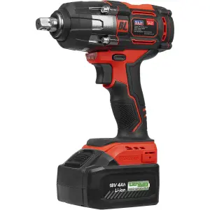 SEALEY IMPACT WRENCH 18V 650NM 479LBFT LITHIUM 1/2" CORDLESS 4AH BATTERY CP650LI