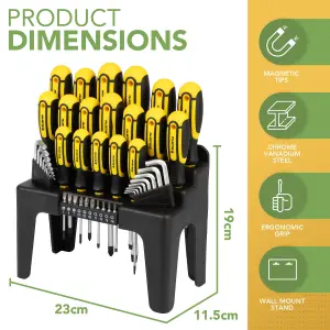 BLOSTM 44PC Screwdriver Set With Stand