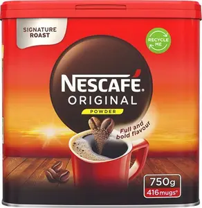 Nescafé Original Instant Coffee Tin Instant Medium, Dark 750 G