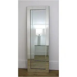 40X120Cm Full Length Stripe Border Wall Mirror