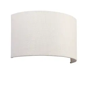 Anson Lighting Bottrel Wall light finished in Vintage white linen