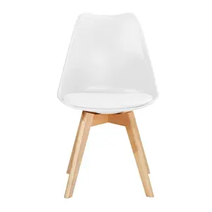 Croxley Solid Wood Dining Chair (Set of 2) White