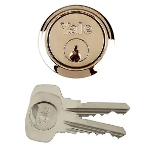 Yale Replacement Rim Cylinder Lock Br (One Size)