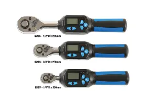 Laser Tools 6205 Digital Torque Ratchet 1/2"D 20-100Nm