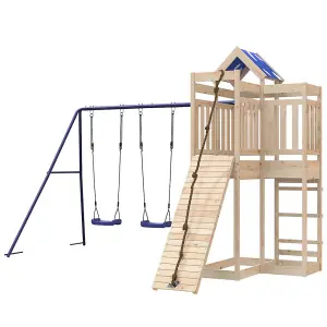 Berkfield Outdoor Playset Solid Wood Pine