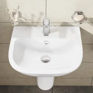 VitrA S20 One Tap Hole Cloakroom Washbasin, 50cm