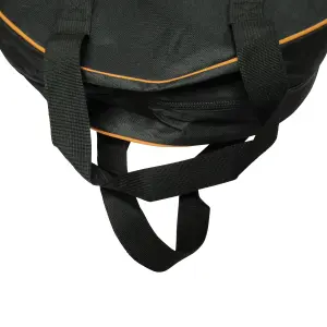 Mains Hook Up Lead Storage Bag (Water Resistant Cable Wheel Holder Organiser)