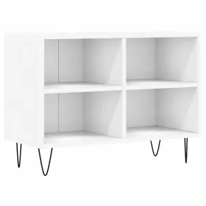 Berkfield TV Cabinet White 69.5x30x50 cm Engineered Wood