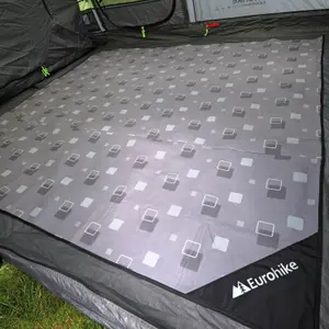 Eurohike Universal Small Tent Carpet with Foam Midlayer, Soft Fleece Upper & Waterproof Base