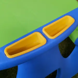 48cm Kids Outdoor Garden Patio Plastic Picnic Table and Bench