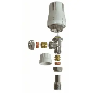 SupaPlumb Thermostatic Radiator Valve Multicoloured (One Size)