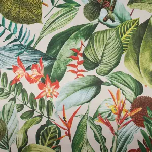 Galerie Tropical Collection Avocado Kiribati Floral Inspired Wallpaper Roll