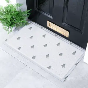 Christmas Tree Pattern Outdoor Doormat 70 x 40cm