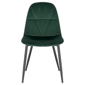 Dilworth dining chair (Set of 2) Dark Green