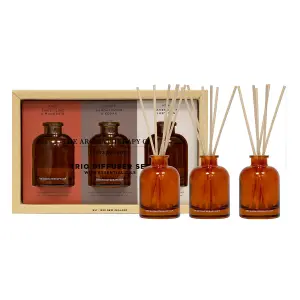 The Aromatherapy Co Therapy Set of 3 Diffusers