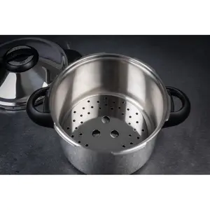 Kuhn Rikon Duromatic Top Stainless Steel Pressure Cooker for All Hobs, Side Grips 4L / 24cm