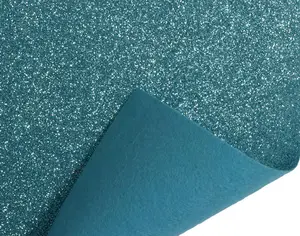 Glitter Felt Sheets: 30 x 23cm: Light Blue: Pack of 10 Pieces