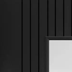 Aria Black Glazed Internal Laminate Door