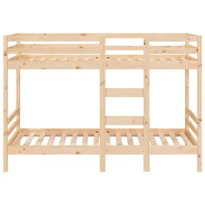 Berkfield Bunk Bed 80x200 cm Solid Wood Pine