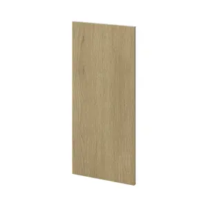 GoodHome Alpinia Oak effect shaker Standard Wall End panel (H)720mm (W)320mm